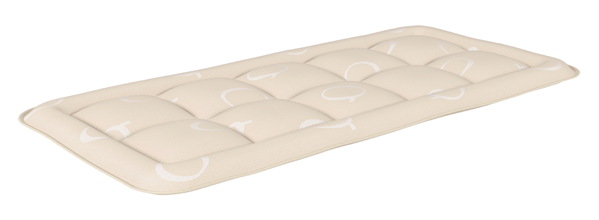 Materassino Topper Baby Artigianale Naturale